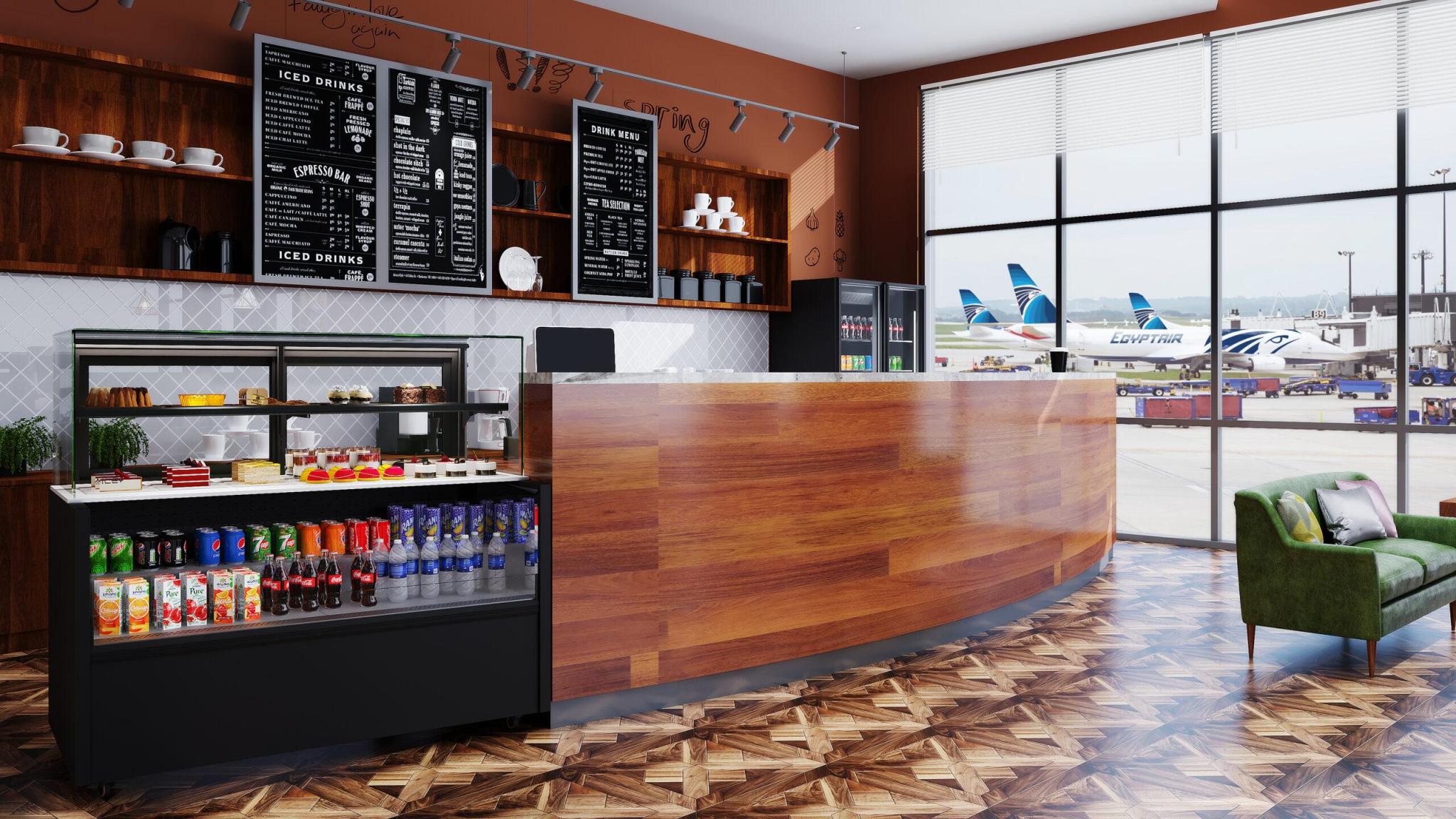 ICE+ Display Showcase in a refined interior